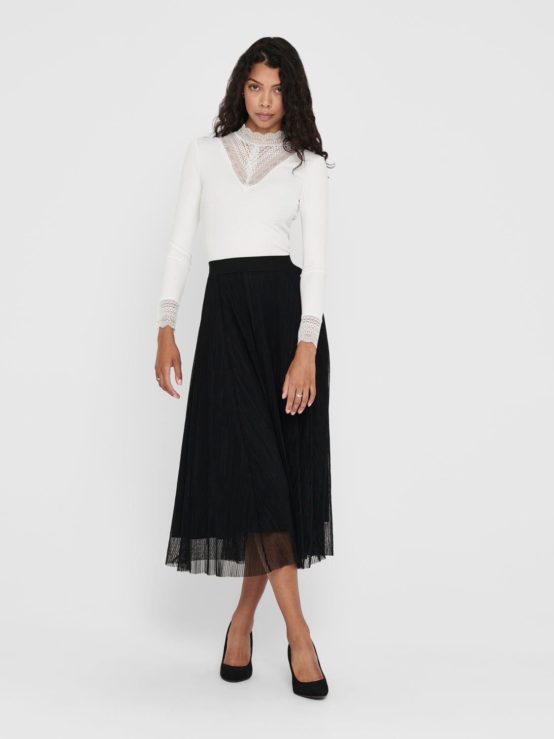 ONLLAVINA Skirt - Sort